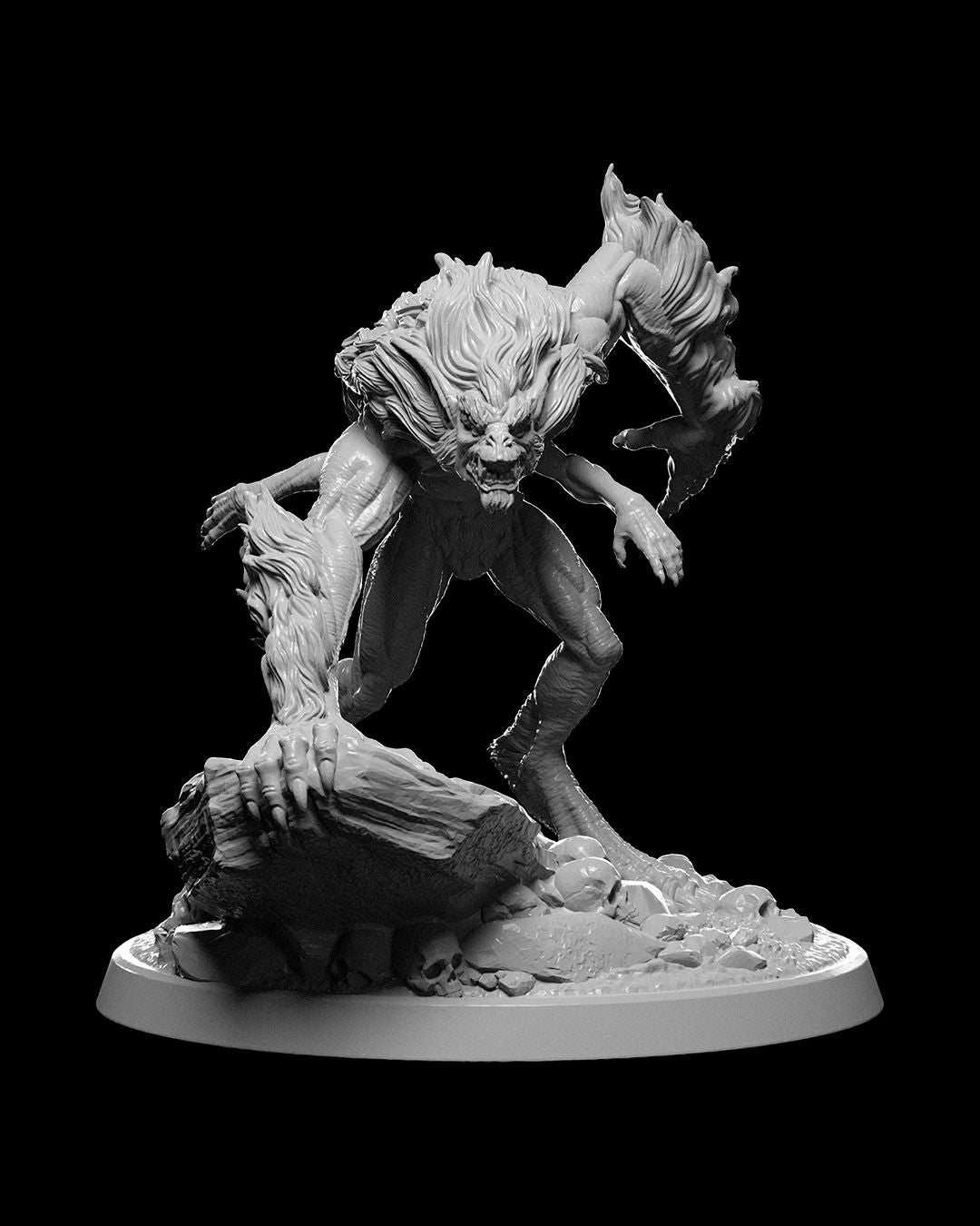 Unpainted Demongloth image 1