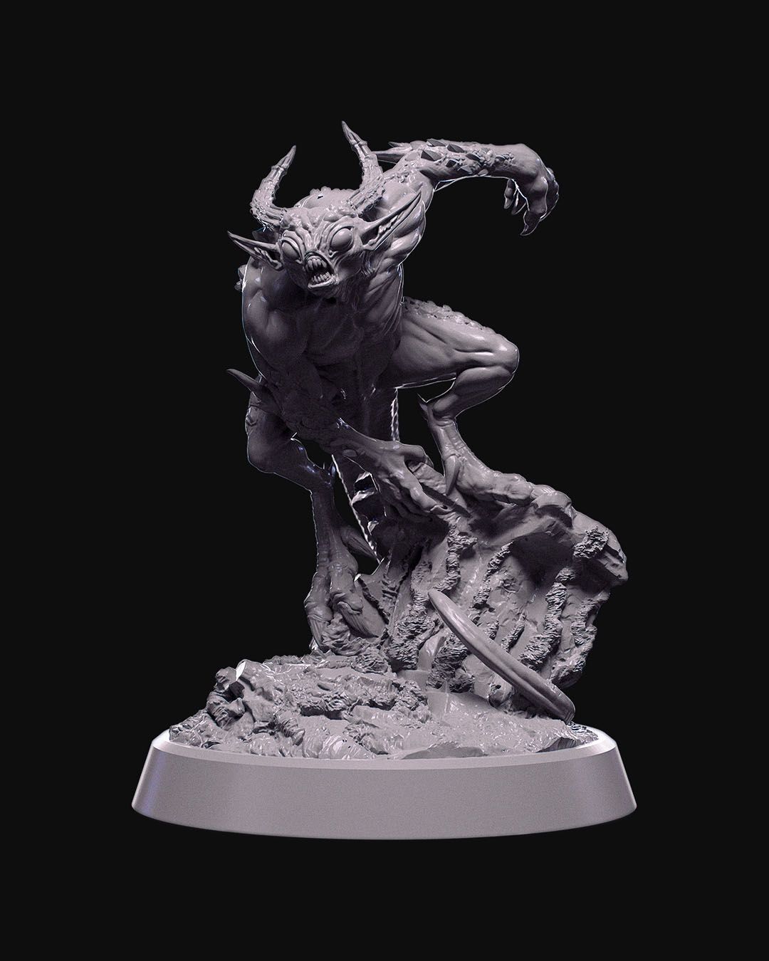 Unpainted Demon Minion image 0