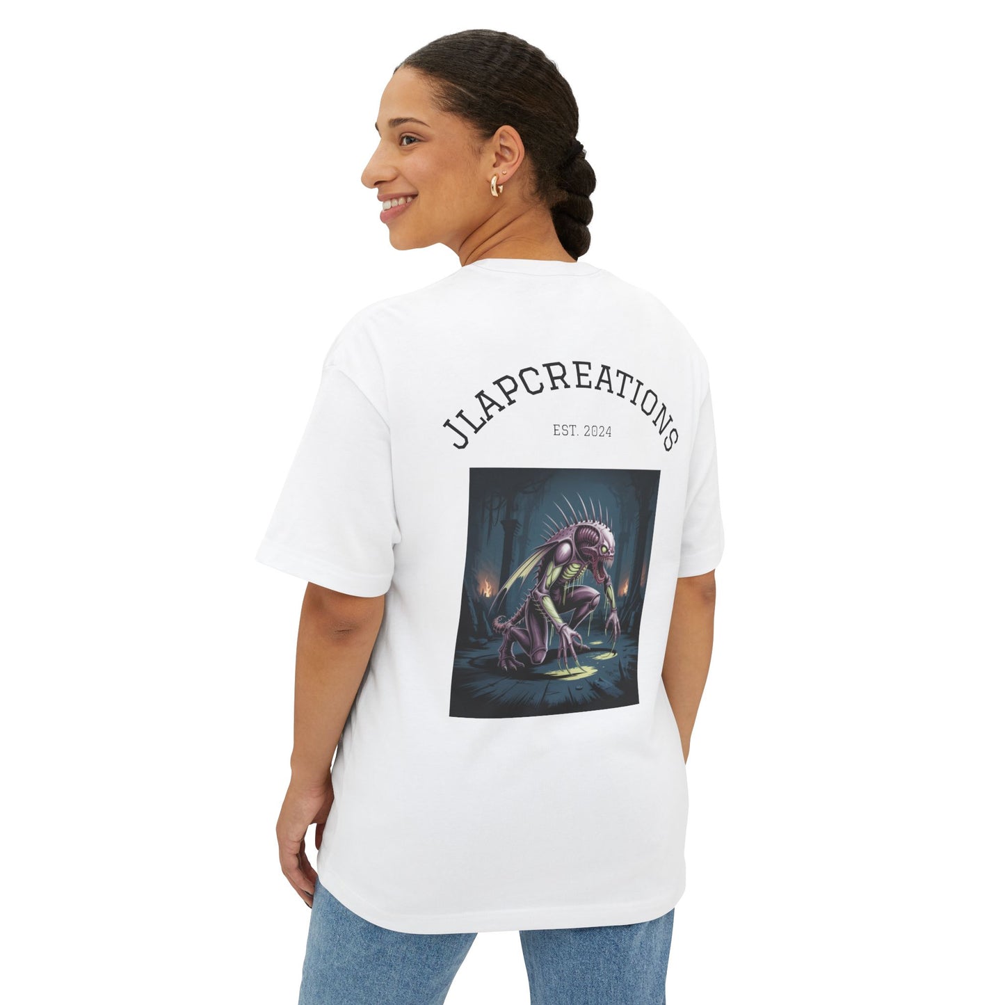 Unisex Oversized Graphic Tee, Trendy Streetwear Top, Casual Wear, Unique Art Tee, Gift for Graphic Tee Lovers