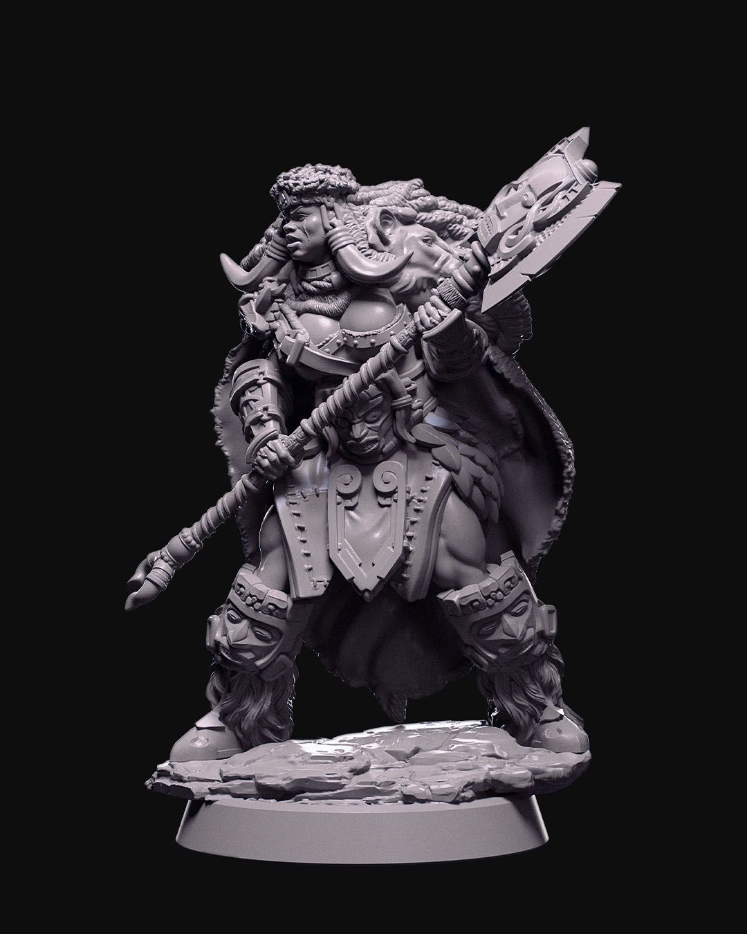 Unpainted Garten Giant Frog - Enemy image 1