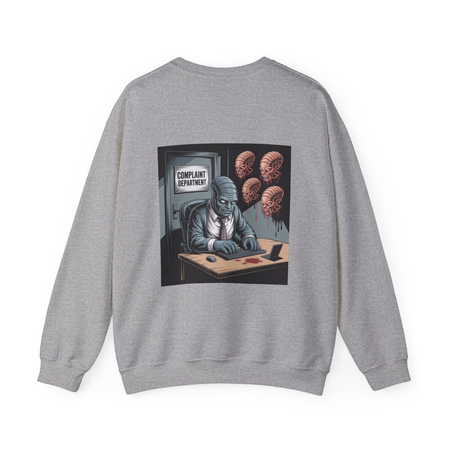Unisex Sweatshirt with Unique Graphic, Cozy Crewneck, Gift for Him/Her, Casual Everyday Wear, Perfect for Fall/Winter, Graphic Tees