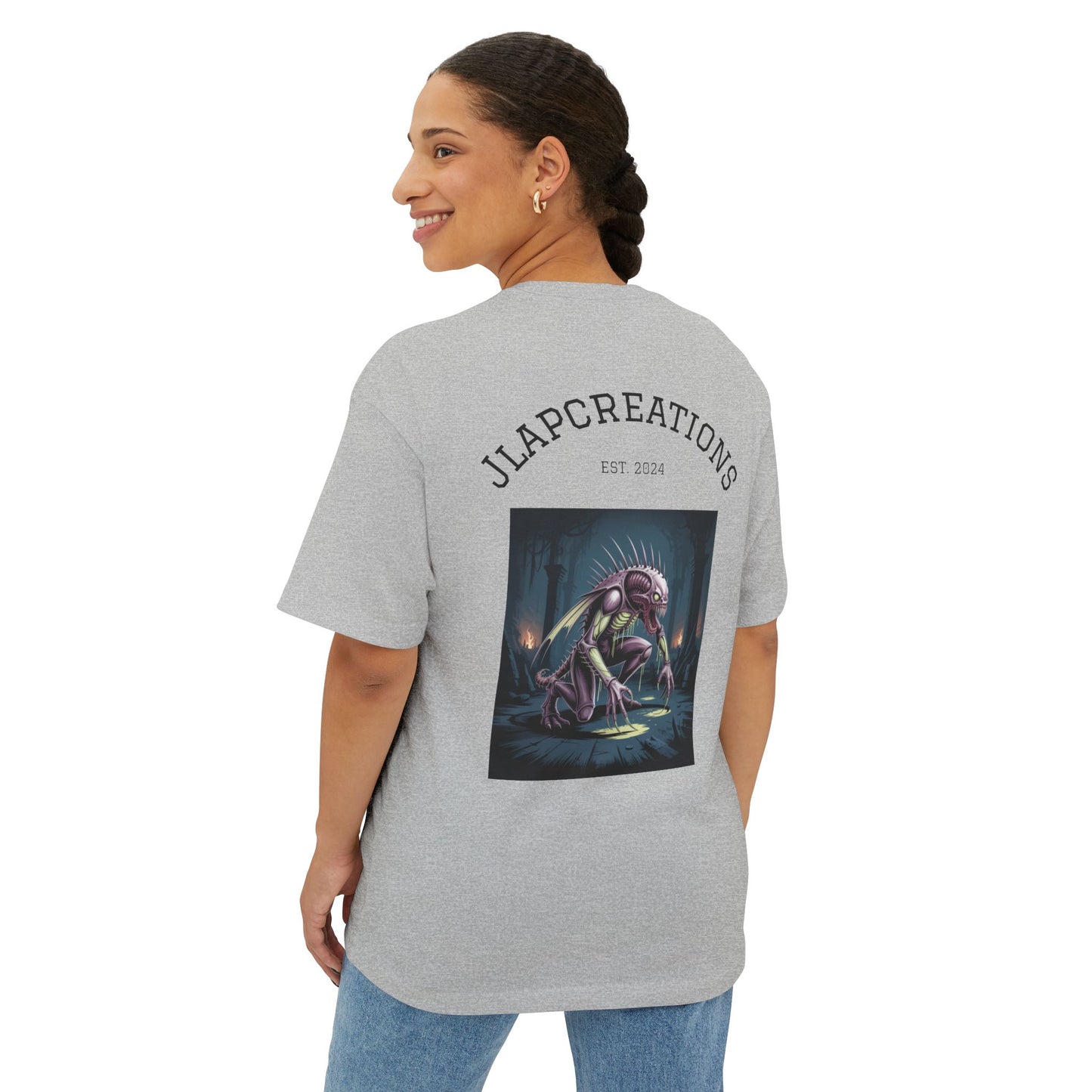 Unisex Oversized Graphic Tee, Trendy Streetwear Top, Casual Wear, Unique Art Tee, Gift for Graphic Tee Lovers