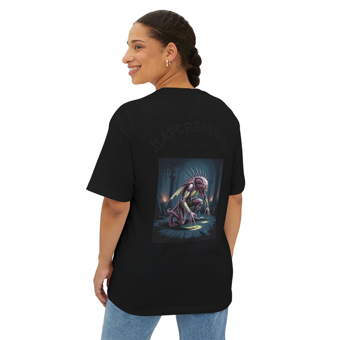 Unisex Oversized Graphic Tee, Trendy Streetwear Top, Casual Wear, Unique Art Tee, Gift for Graphic Tee Lovers