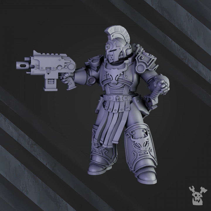 Unpainted Bullwhip Clan Warriors image 2
