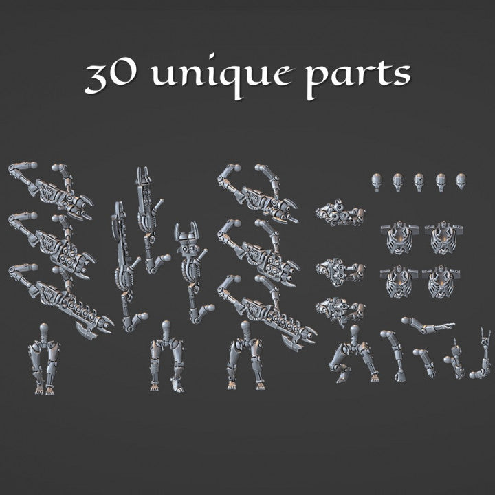 Unpainted Tombstone Terminator Warriors image 1