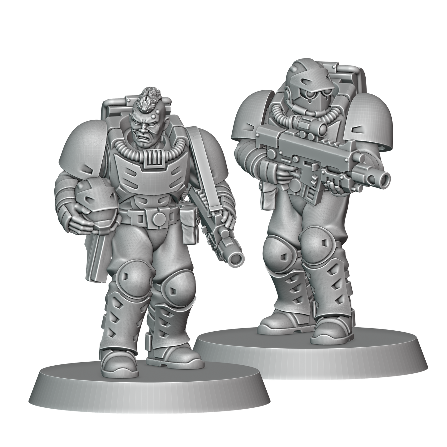 Unpainted Thunder Recon Rangers image 1