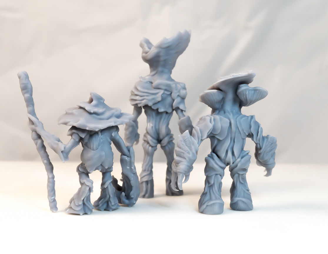 Unpainted Myconids image 3
