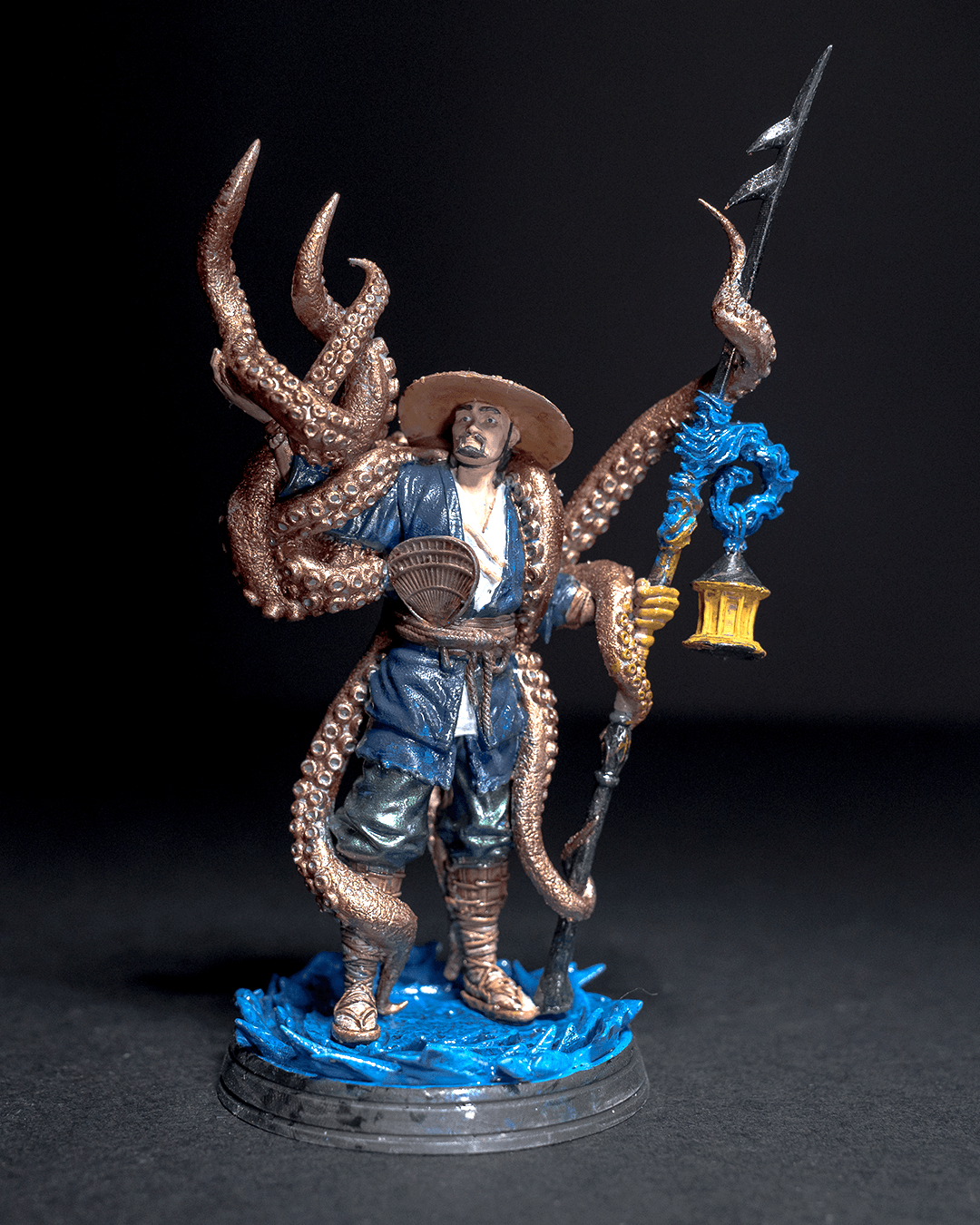 Unpainted Tai Tako, the Fisherman image 5