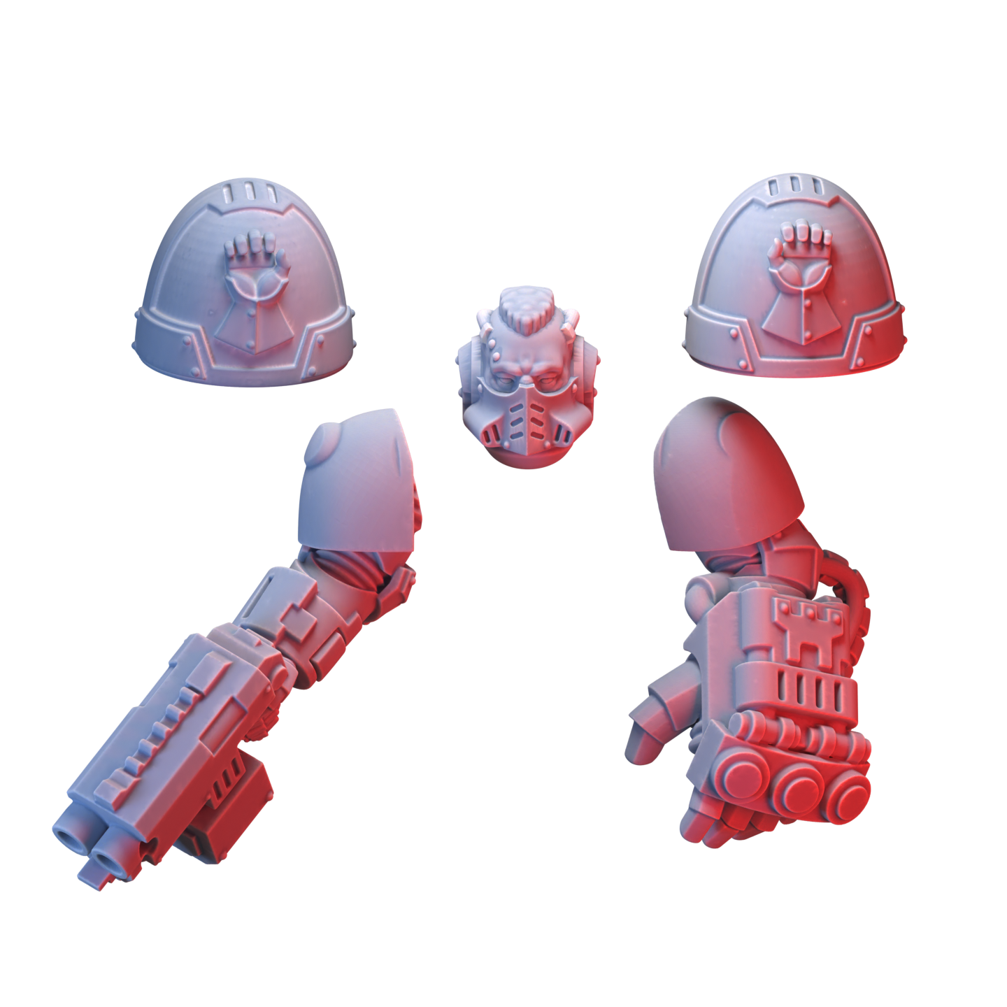 Unpainted Legion Forge Celestial Warrior image 1
