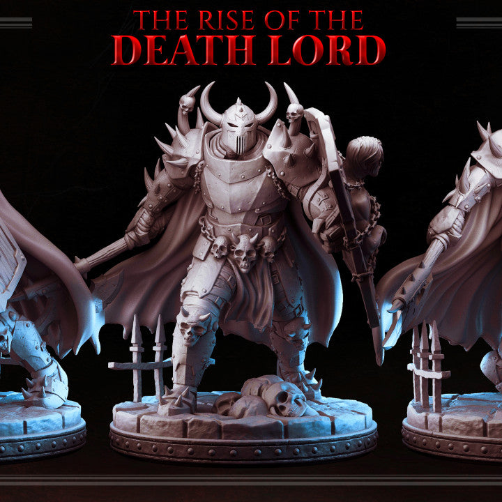 Unpainted Dark Knight Kalsour Figure for Dungeons and Dragons Fun image 4