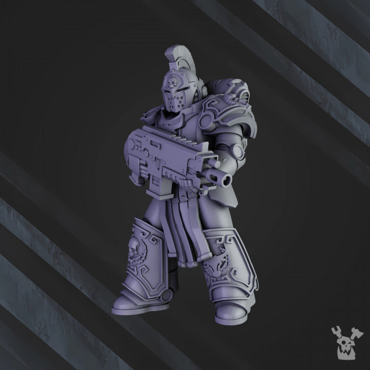 Unpainted Bullwhip Clan Warriors image 5