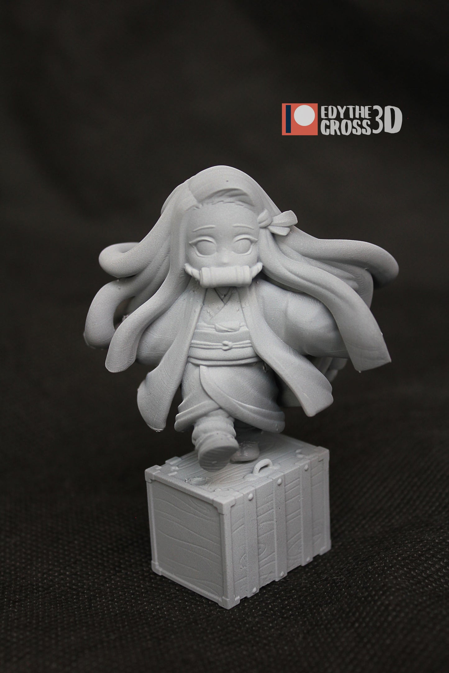 Unpainted Nom Nom Nezuko image 3