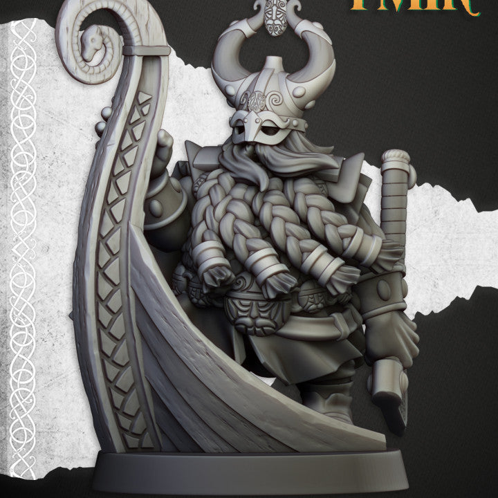 Unpainted-Dwarf-Lord image 0