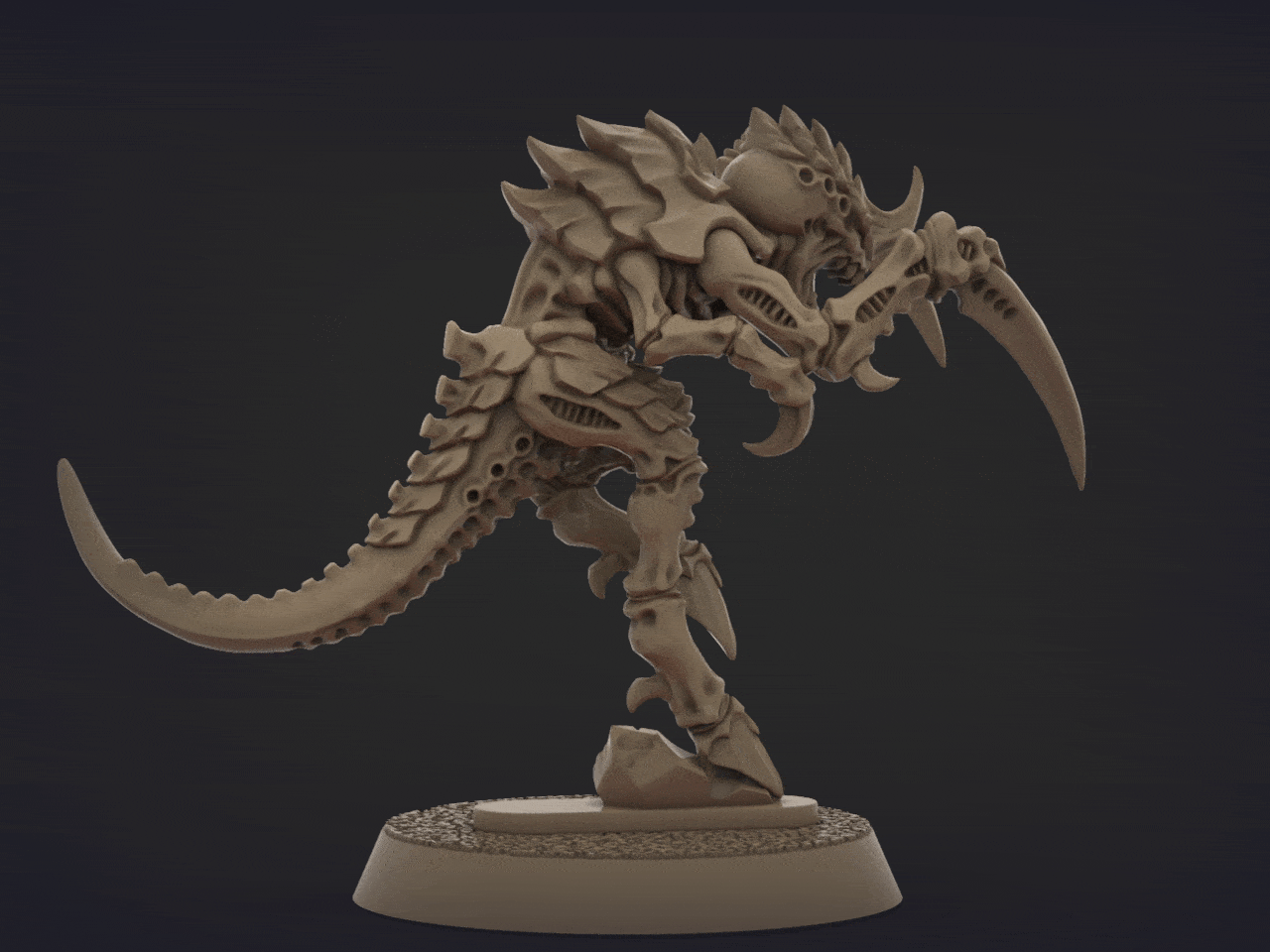 Unpainted Space Bug style 4 (set of 1) image 4