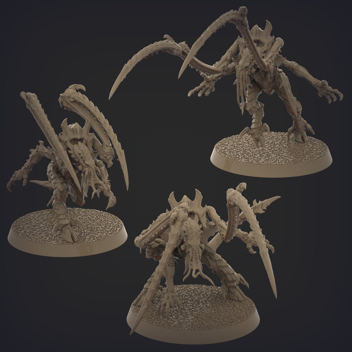 Unpainted Space Bug multi pose style 1 image 3