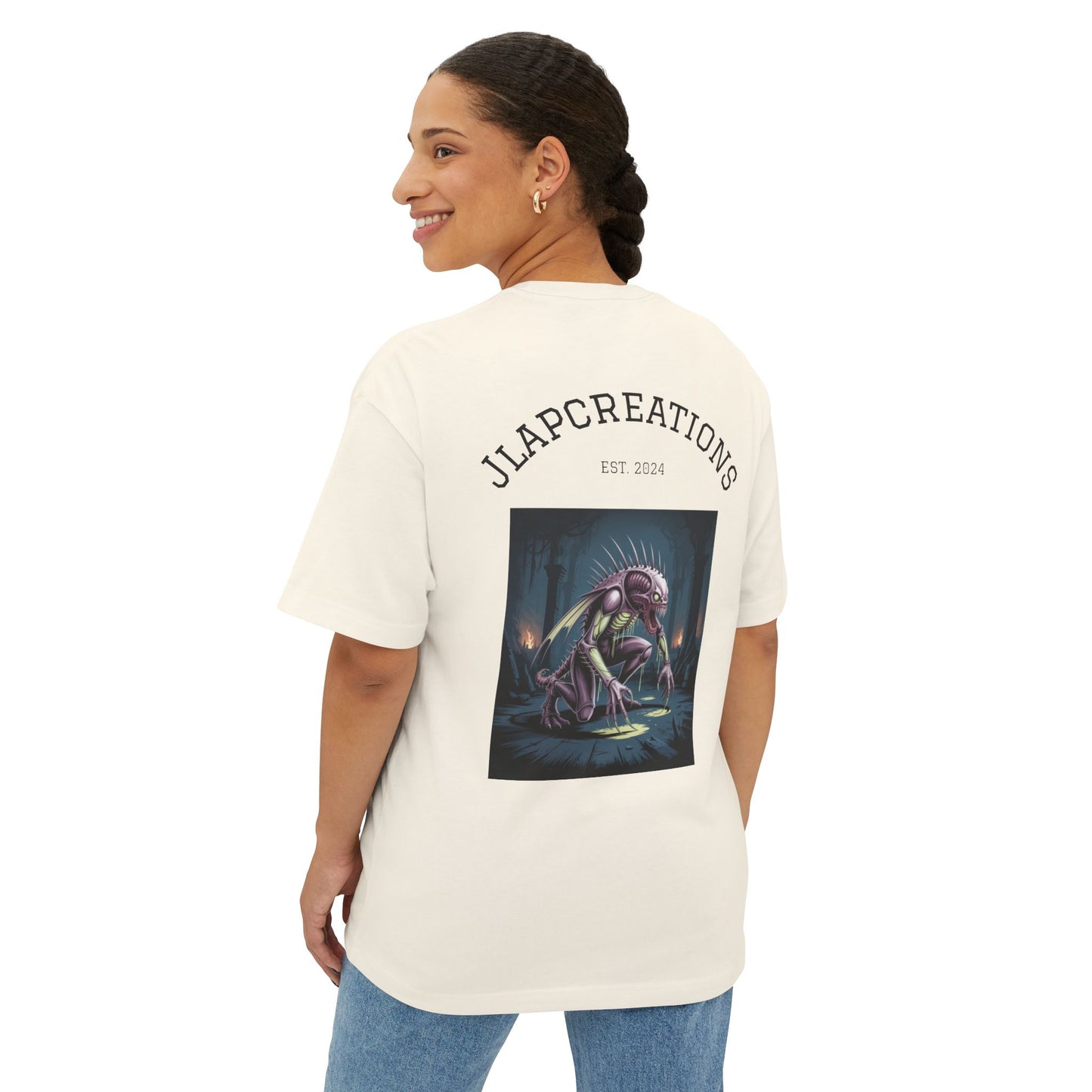 Unisex Oversized Graphic Tee, Trendy Streetwear Top, Casual Wear, Unique Art Tee, Gift for Graphic Tee Lovers