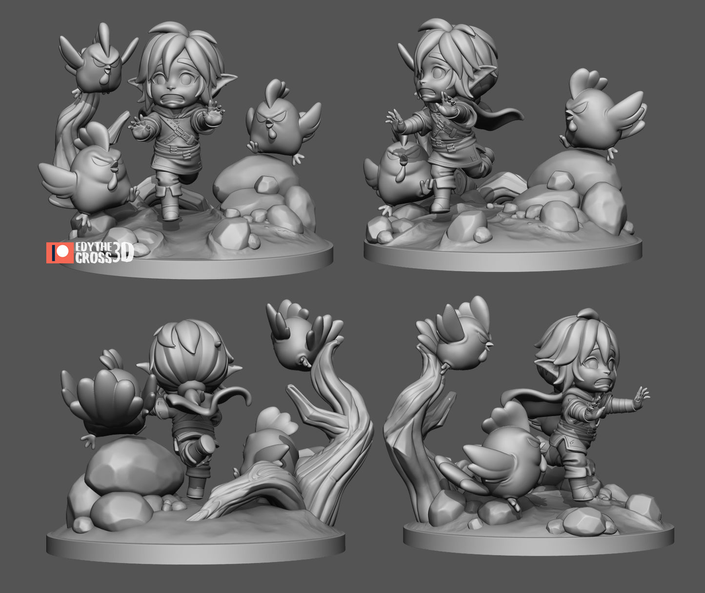 Unpainted Nom Nom Link image 7