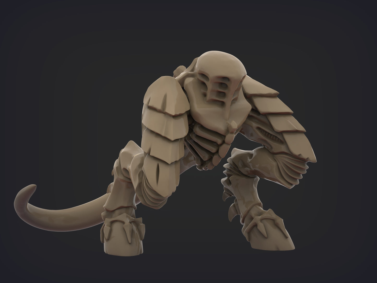 Unpainted Space Bug style 4 (Set of 3) image 4