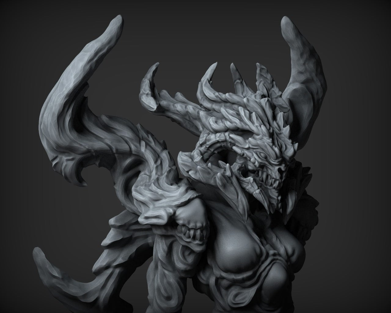 Unpainted Diablo Figure 39 image 0