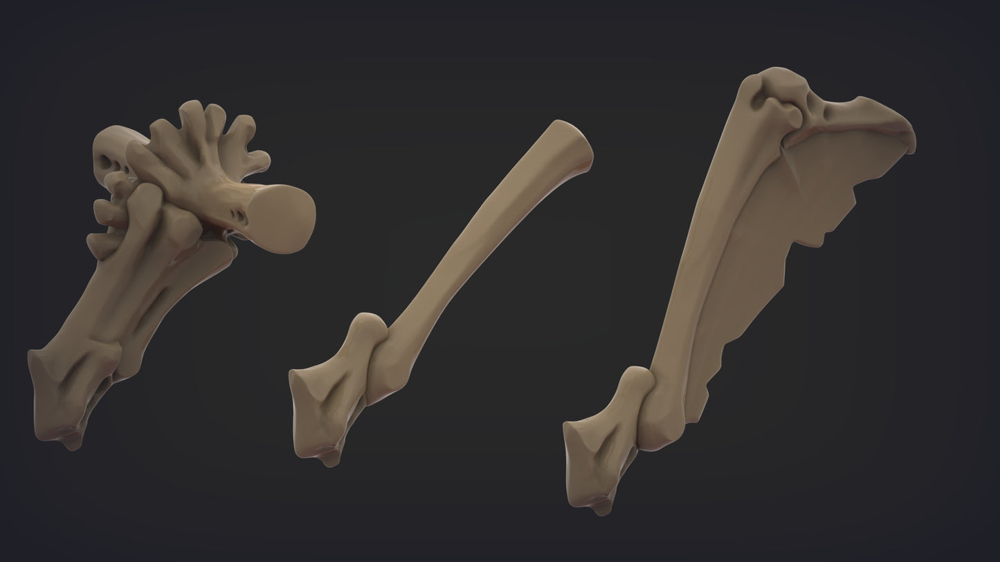 Unpainted Space Bug style 9a (set of 3) image 5