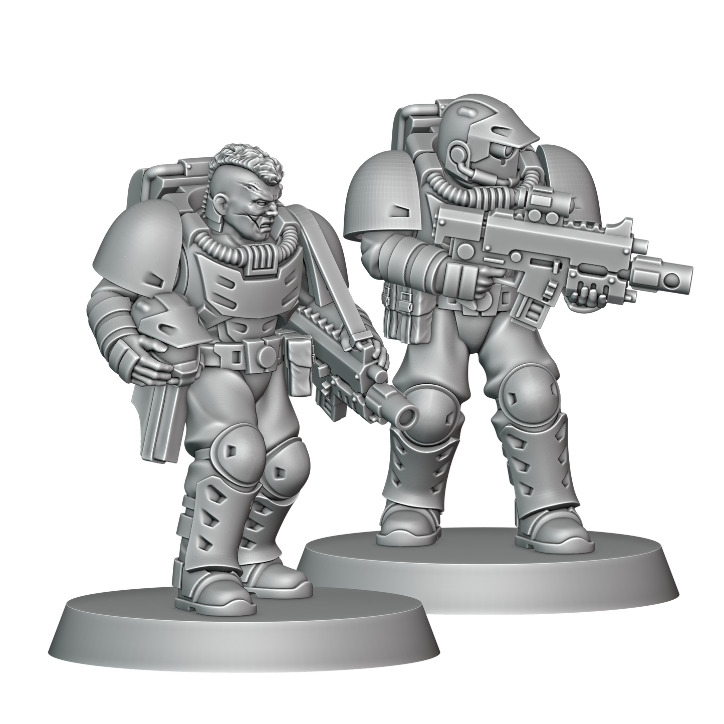 Unpainted Thunder Recon Rangers image 0