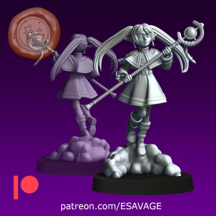 Unpainted Frieren the Elf image 1