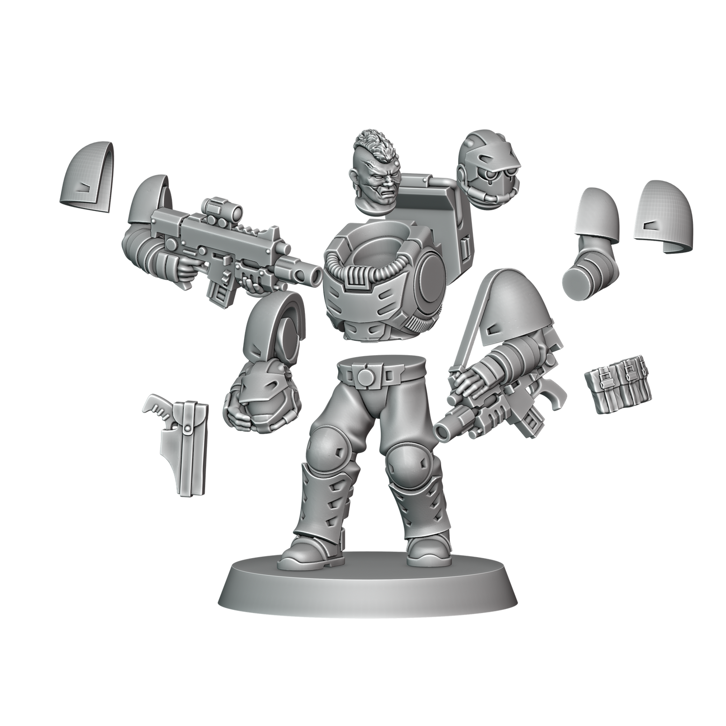Unpainted Thunder Recon Rangers