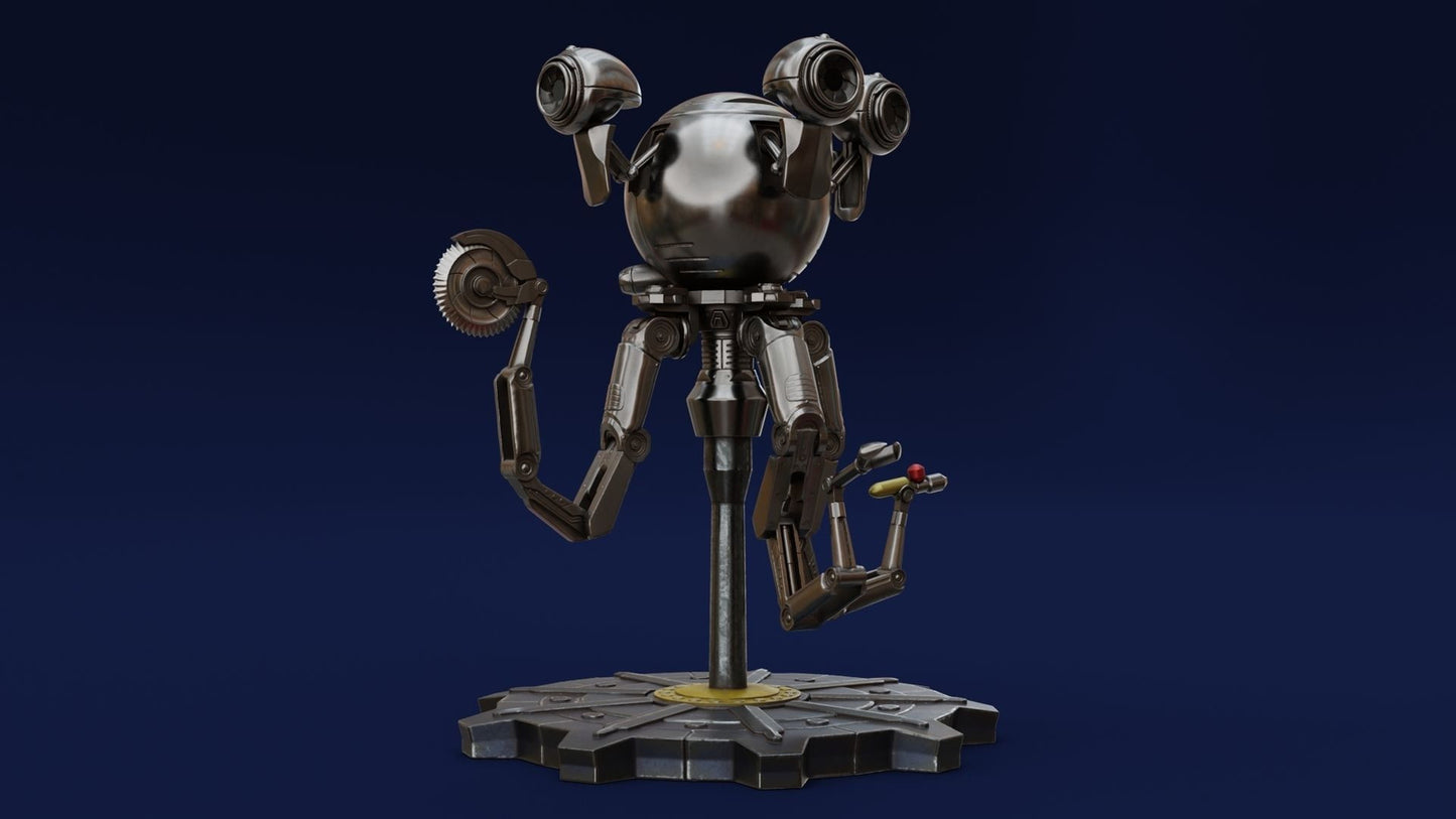 Unpainted Fallout Codsworth