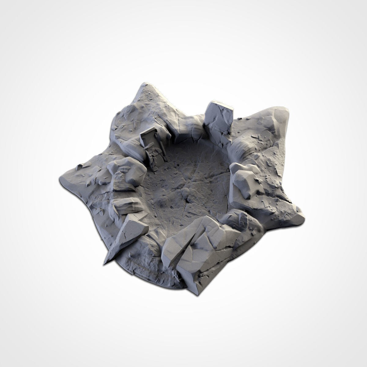 Unpainted CRATERS starfish