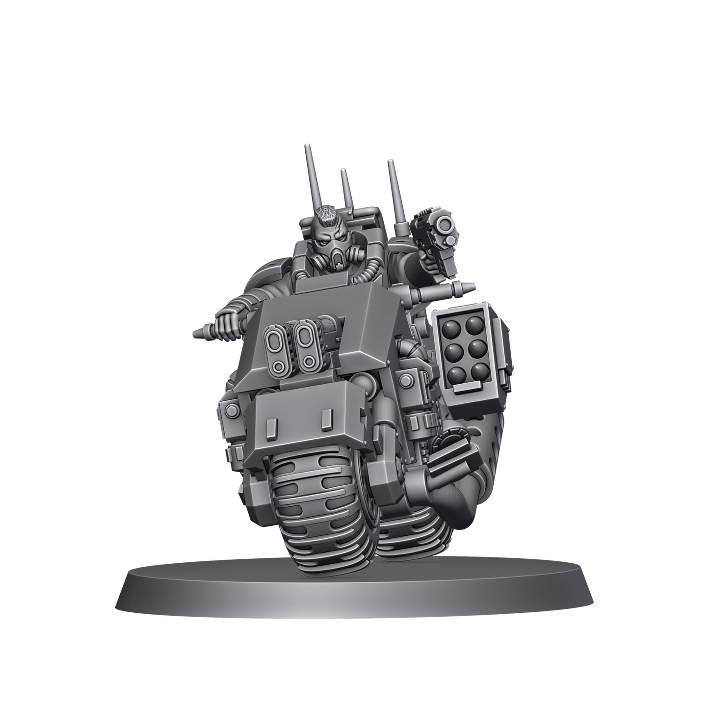 Unpainted Thunder Recon Biker