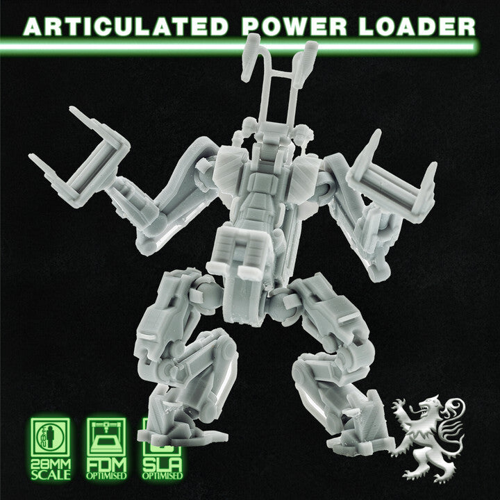 Unpainted Articulated Power Loader