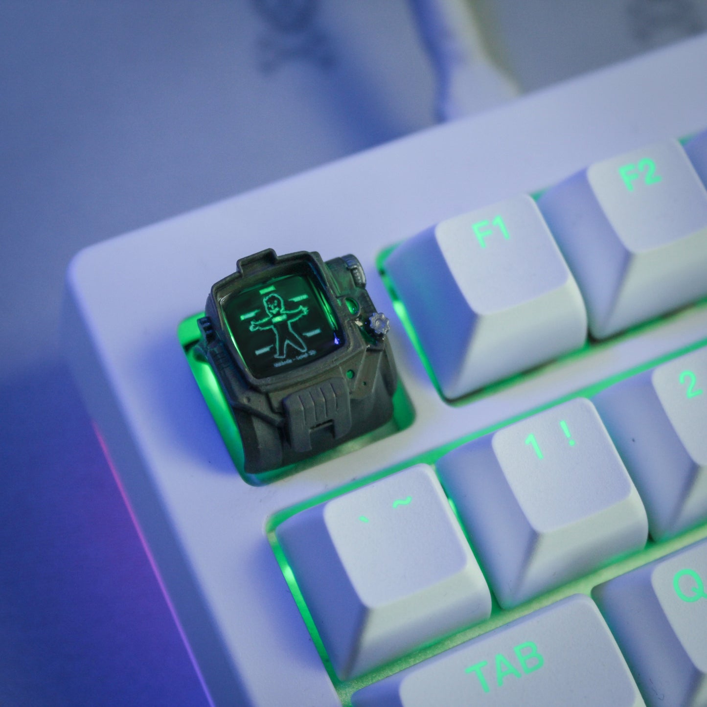 Unpainted Fallout Key Cap