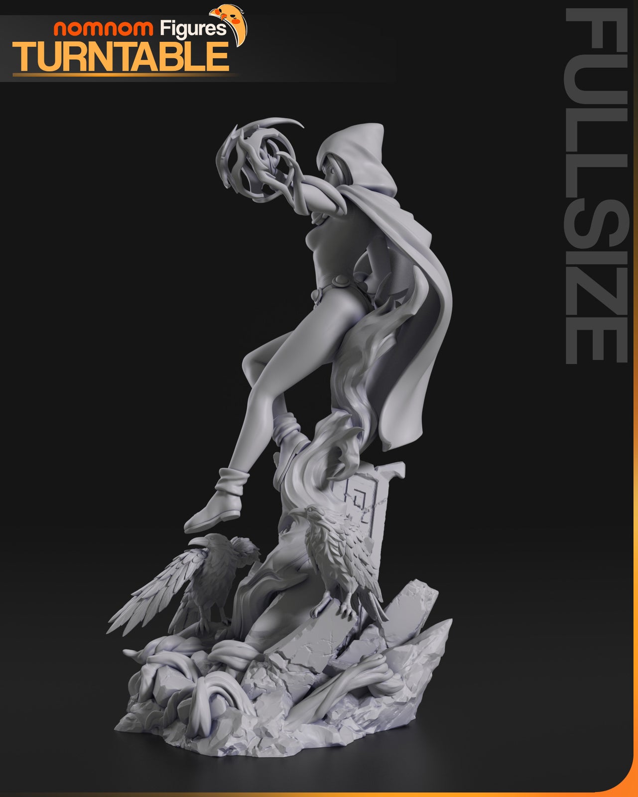 Unpainted Raven Teen Titan Nom Nom
