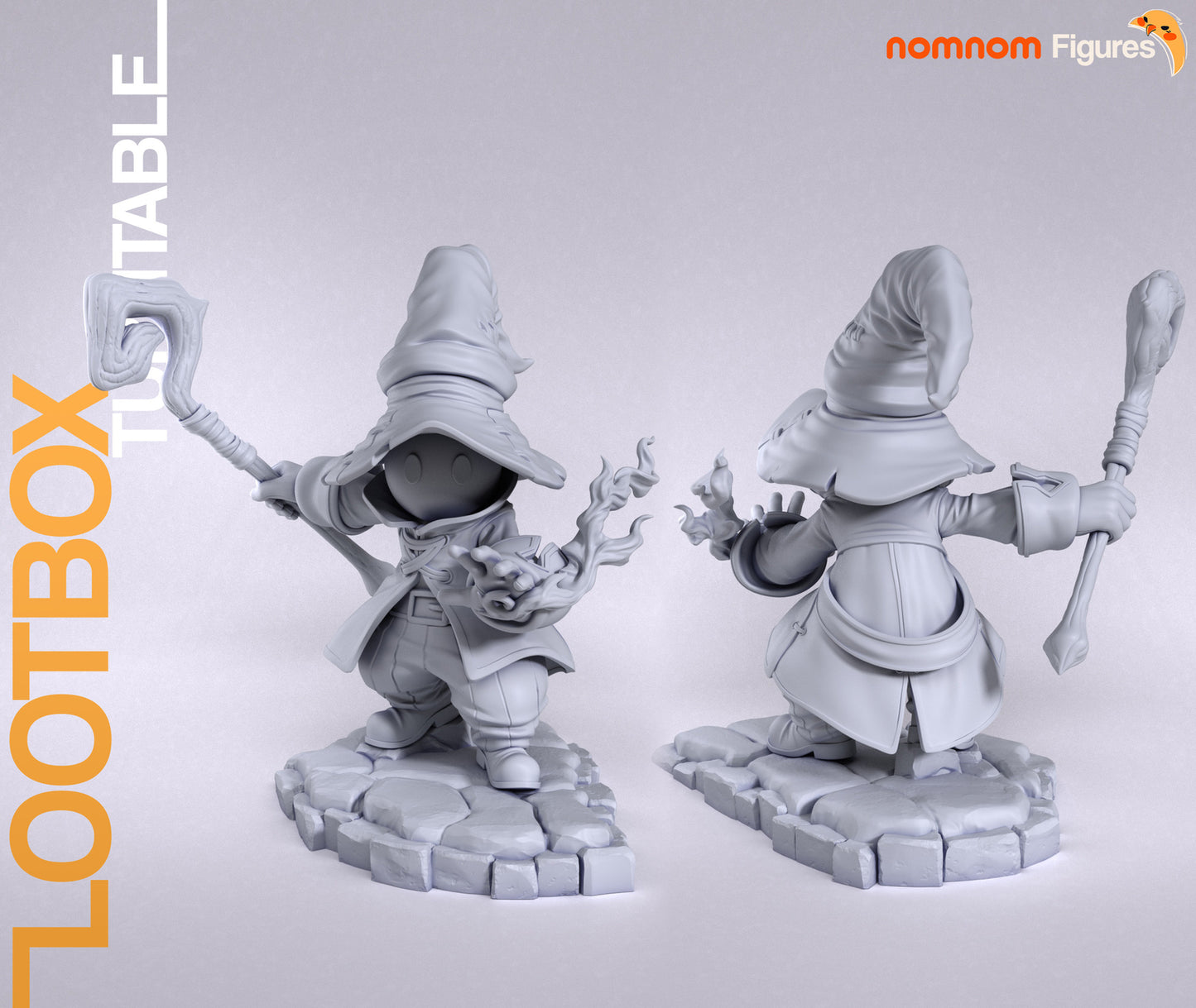 Unpainted Nom Nom Vivi Ornitier FFIX