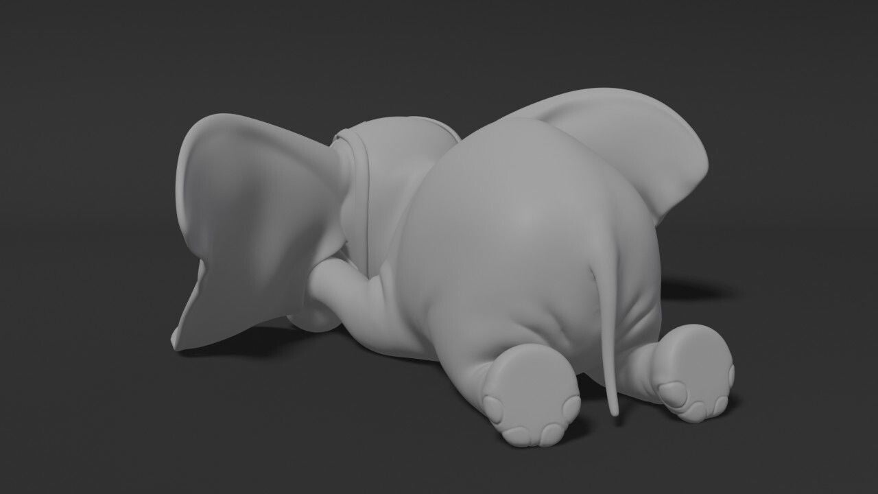 Unpainted Baby Dumbo