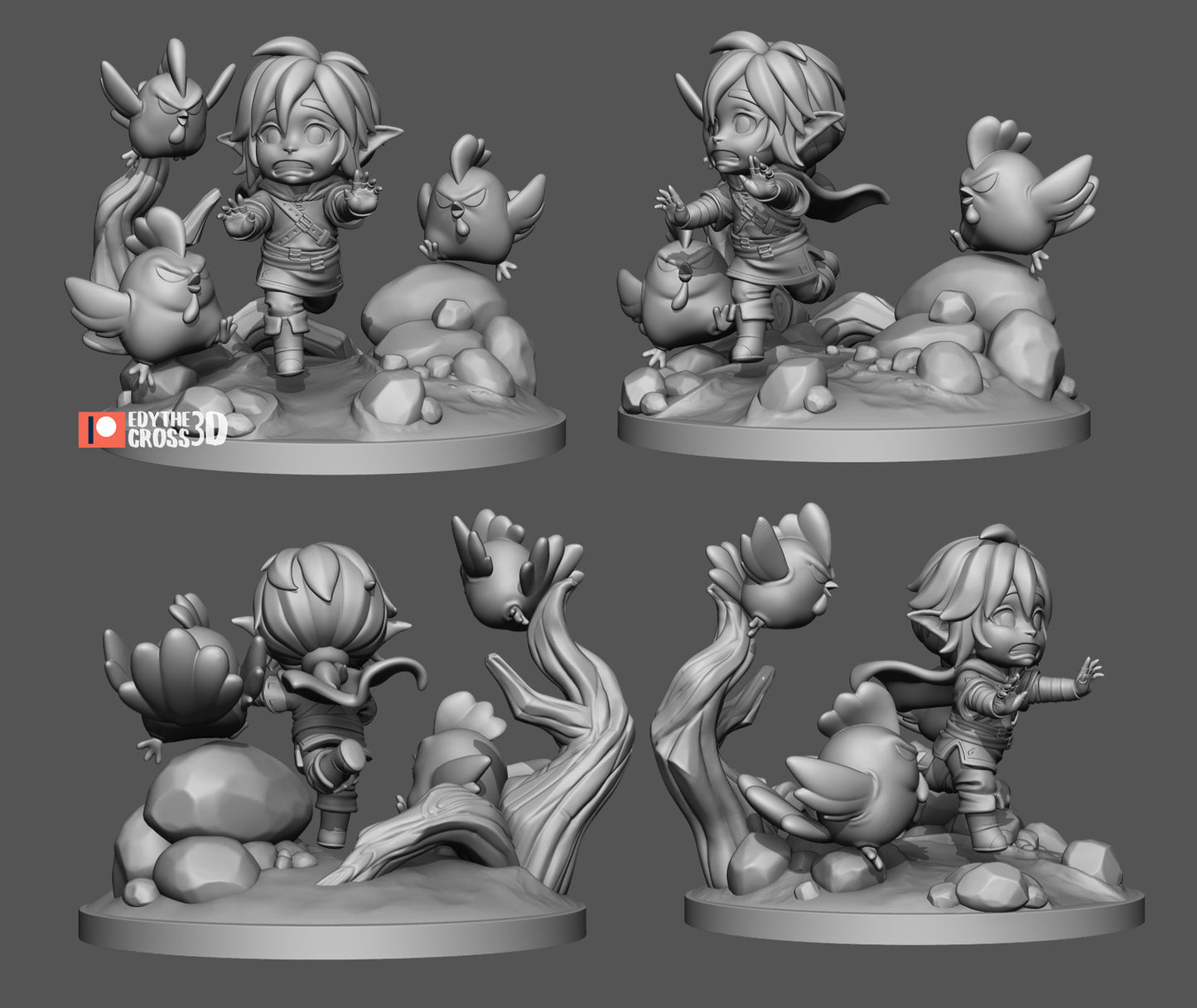 Unpainted Nom Nom Link