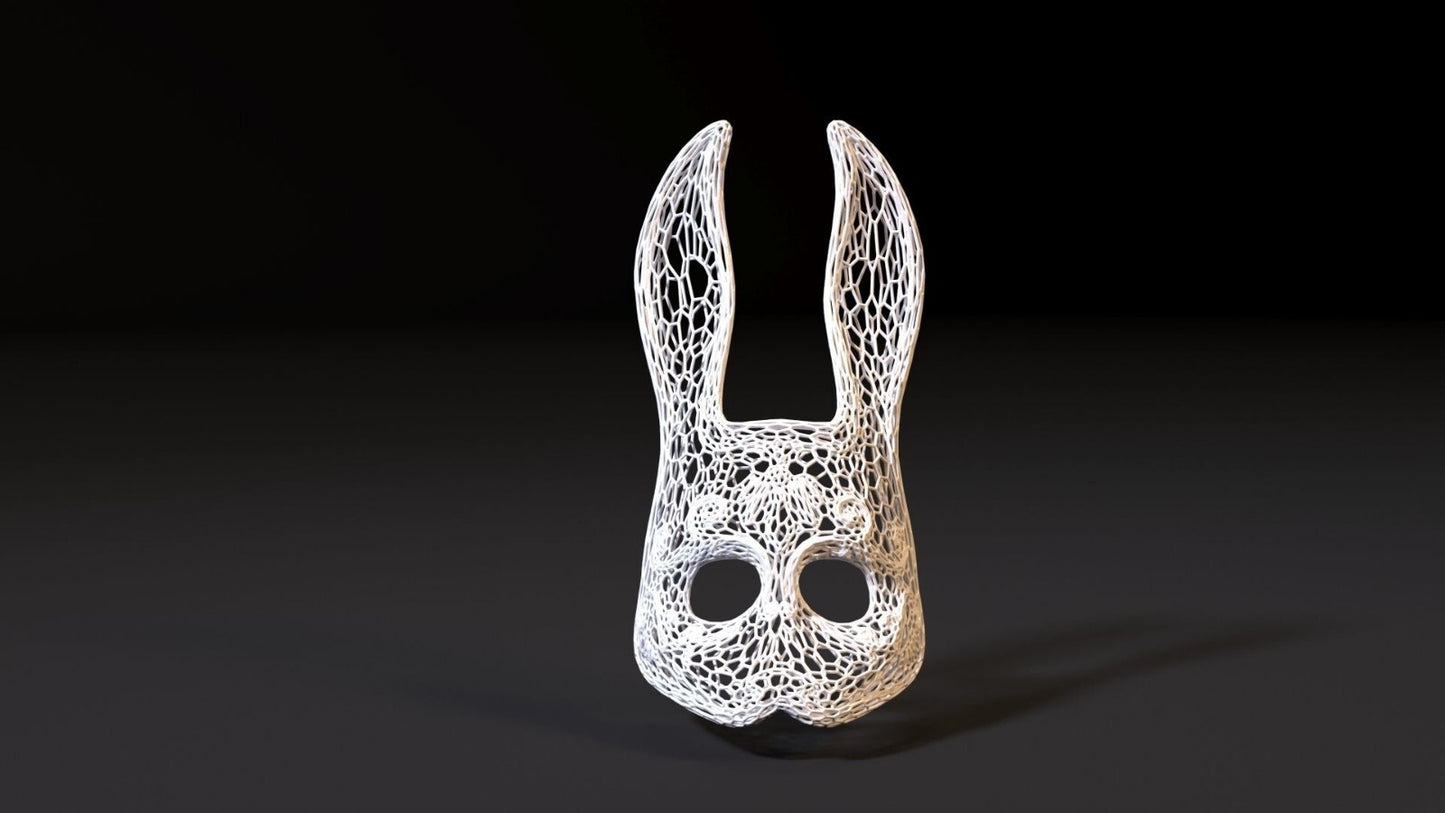 Unpainted Splicer Bunny Mask from Bioshock