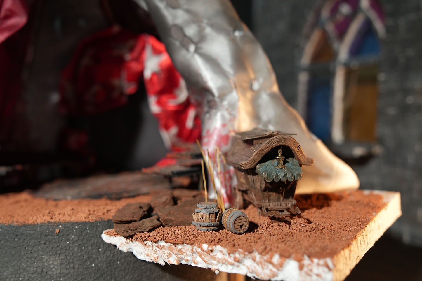 Unpainted Props - Elven Pavilion - Dragons of Avendell