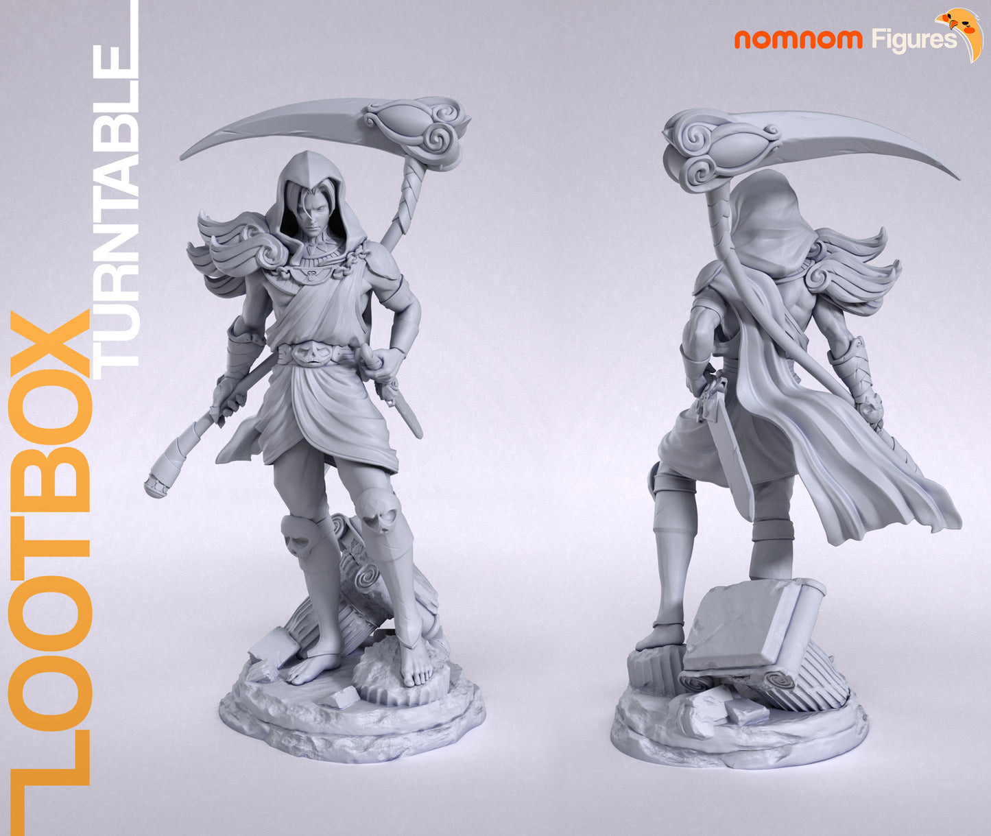 Unpainted Thanatos Hades Nom Nom