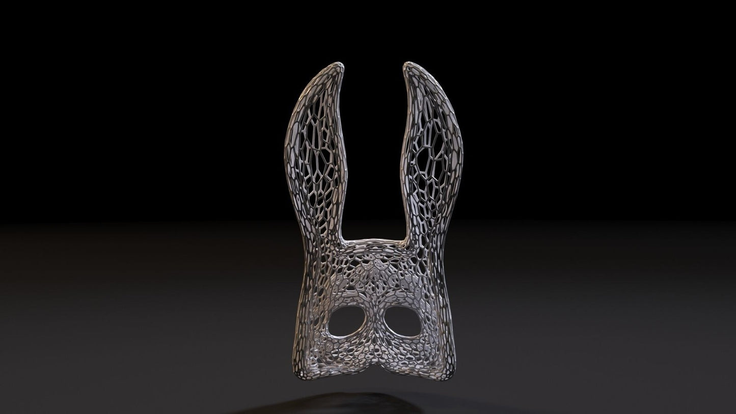 Unpainted Splicer Bunny Mask from Bioshock