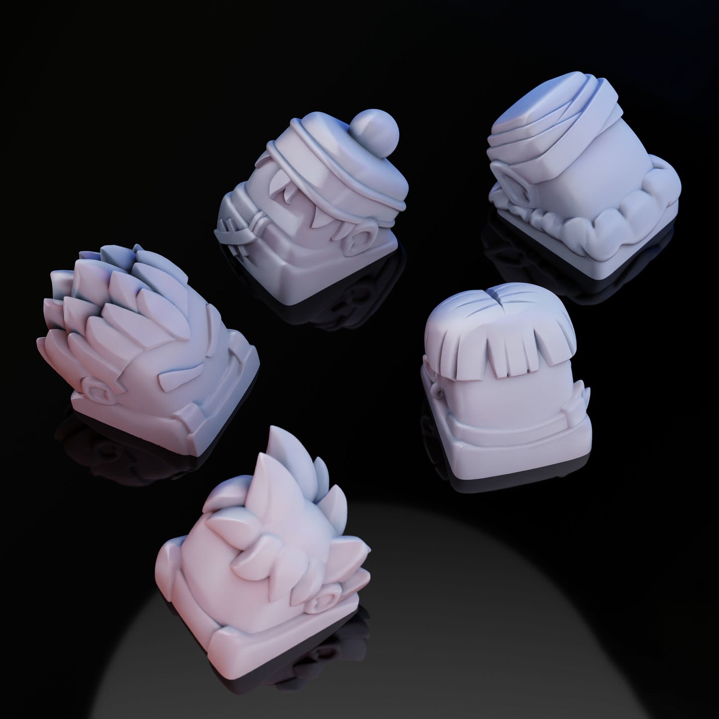 Unpainted Dbz Key caps Vol I - Dragon ball -