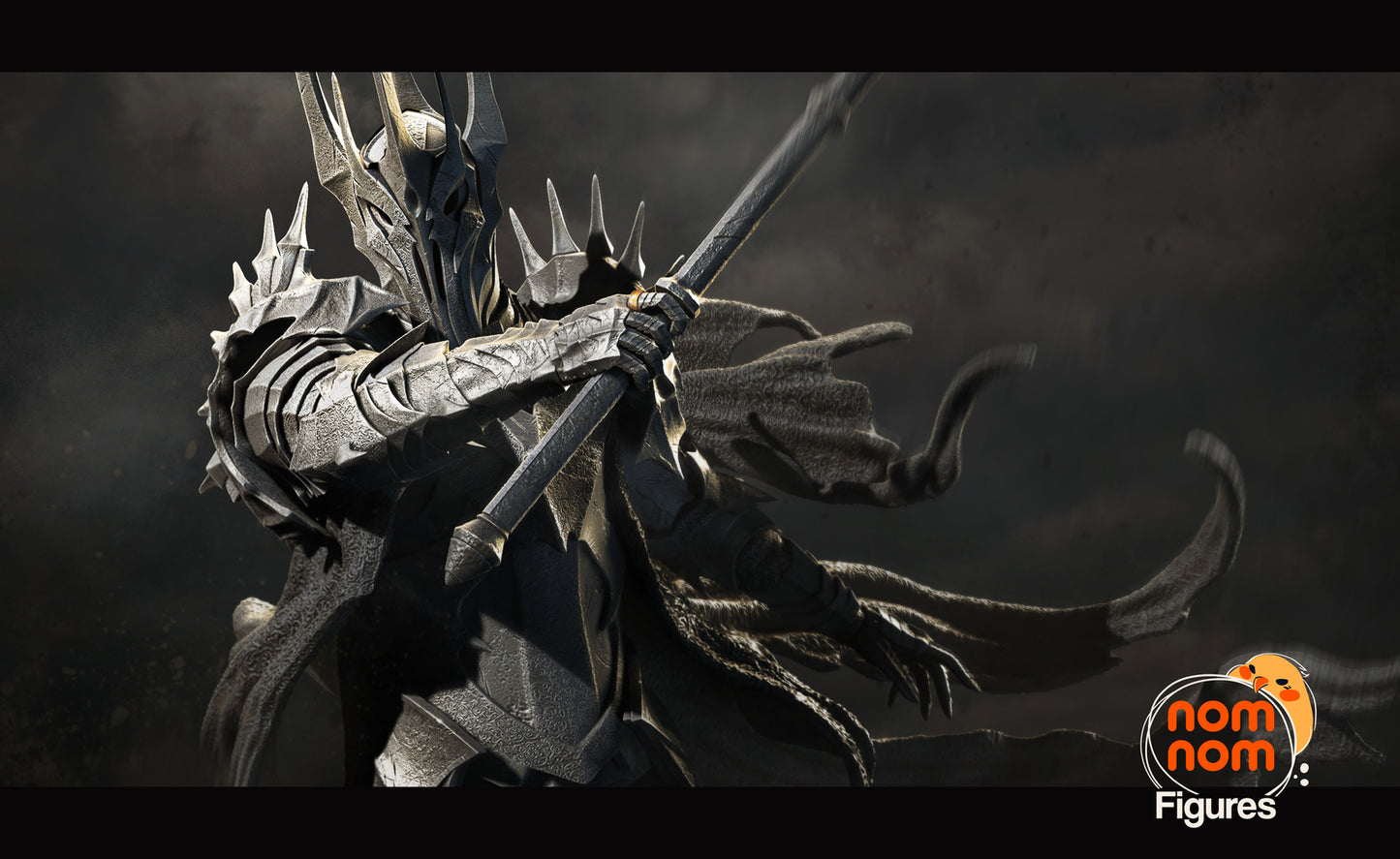 Unpainted Sauron LOTR