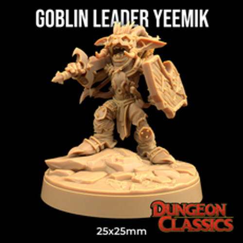 Unpainted High Quality 3D Printable Goblins for Tabletop Gaming Fun