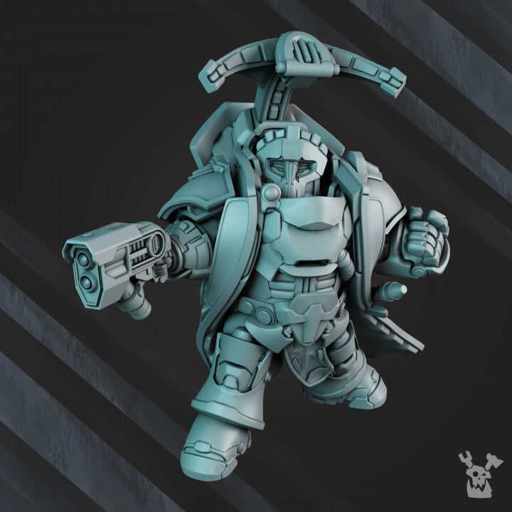 Unpainted Thunderfist Warrior