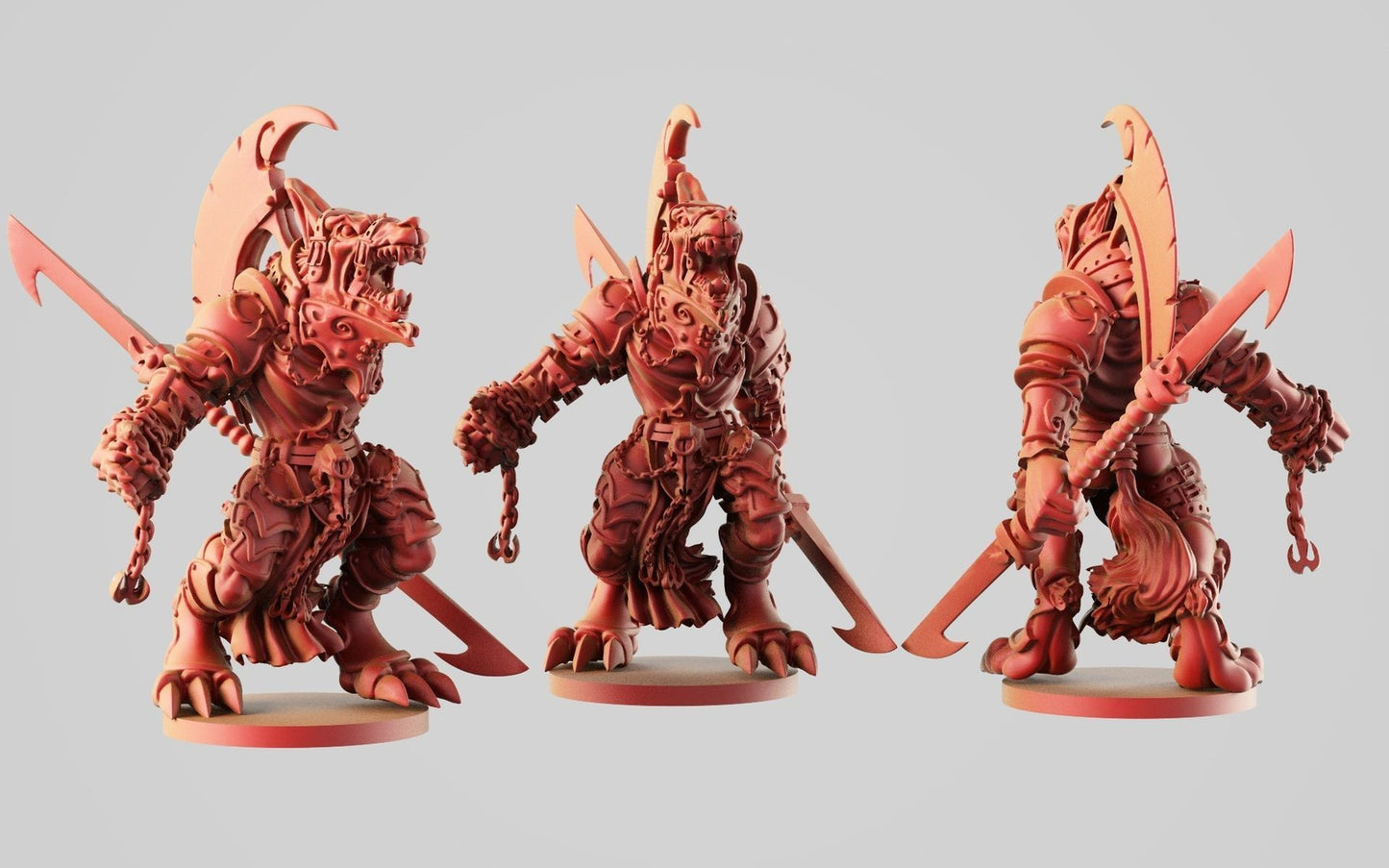 Unpainted Rha wolfman
