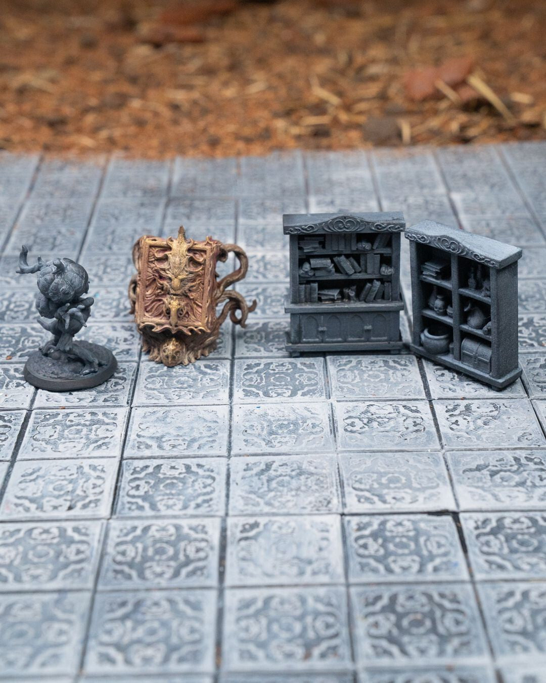 Unpainted Props - The Bestiarium of The Mad Scholar