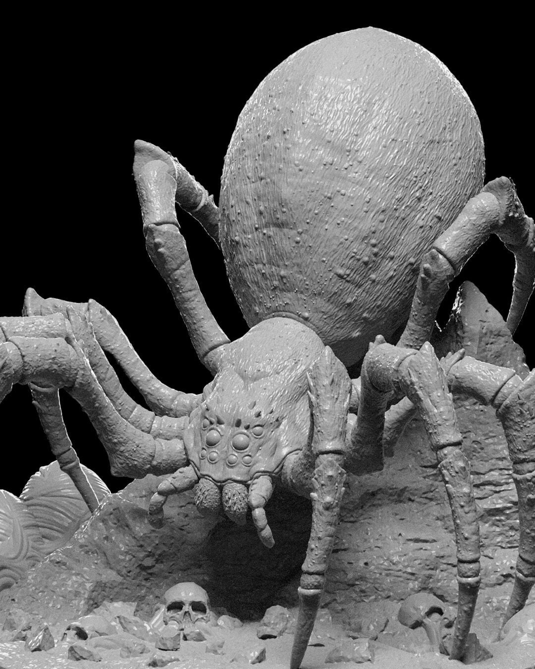 Unpainted Phase Spider
