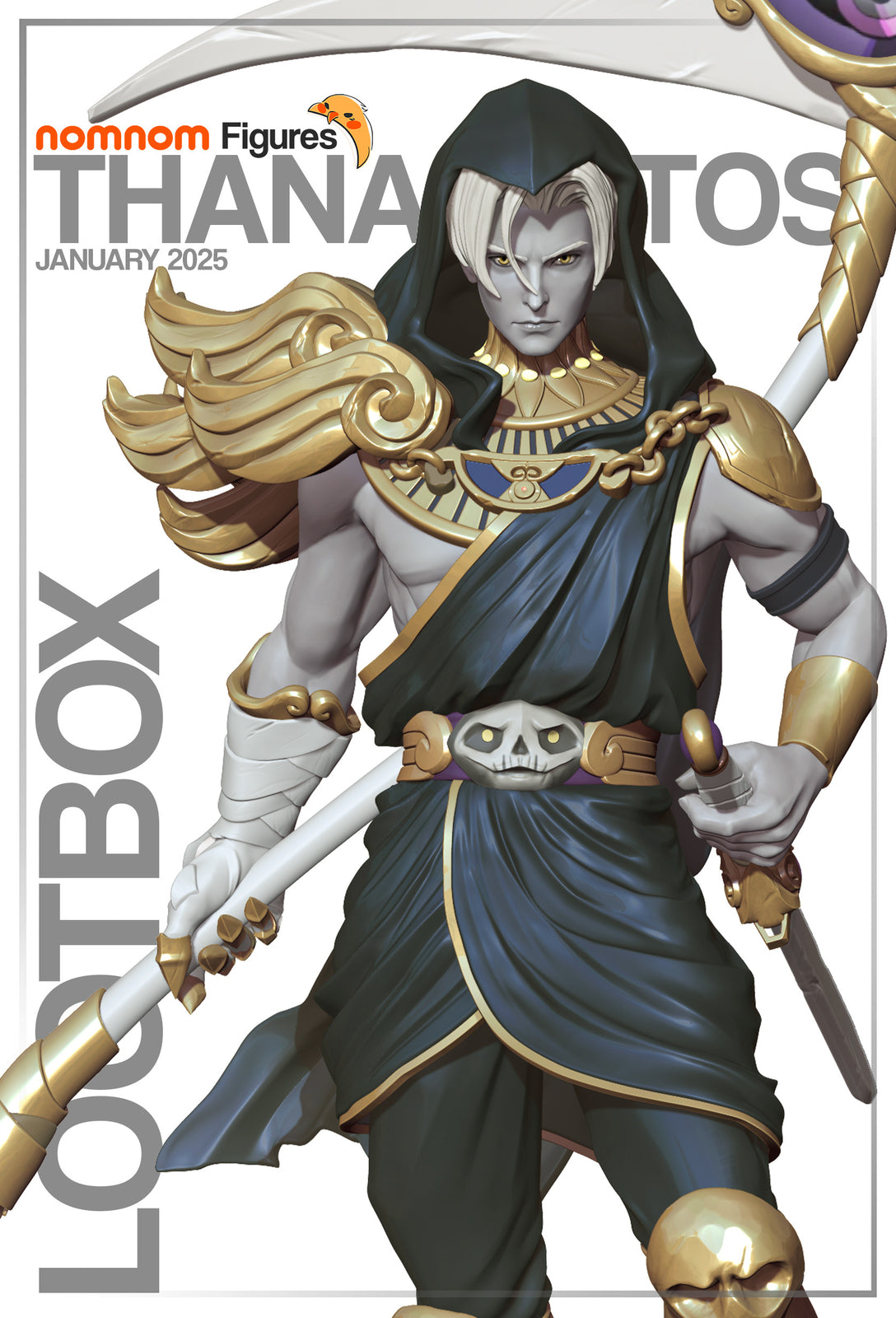 Unpainted Thanatos Hades Nom Nom