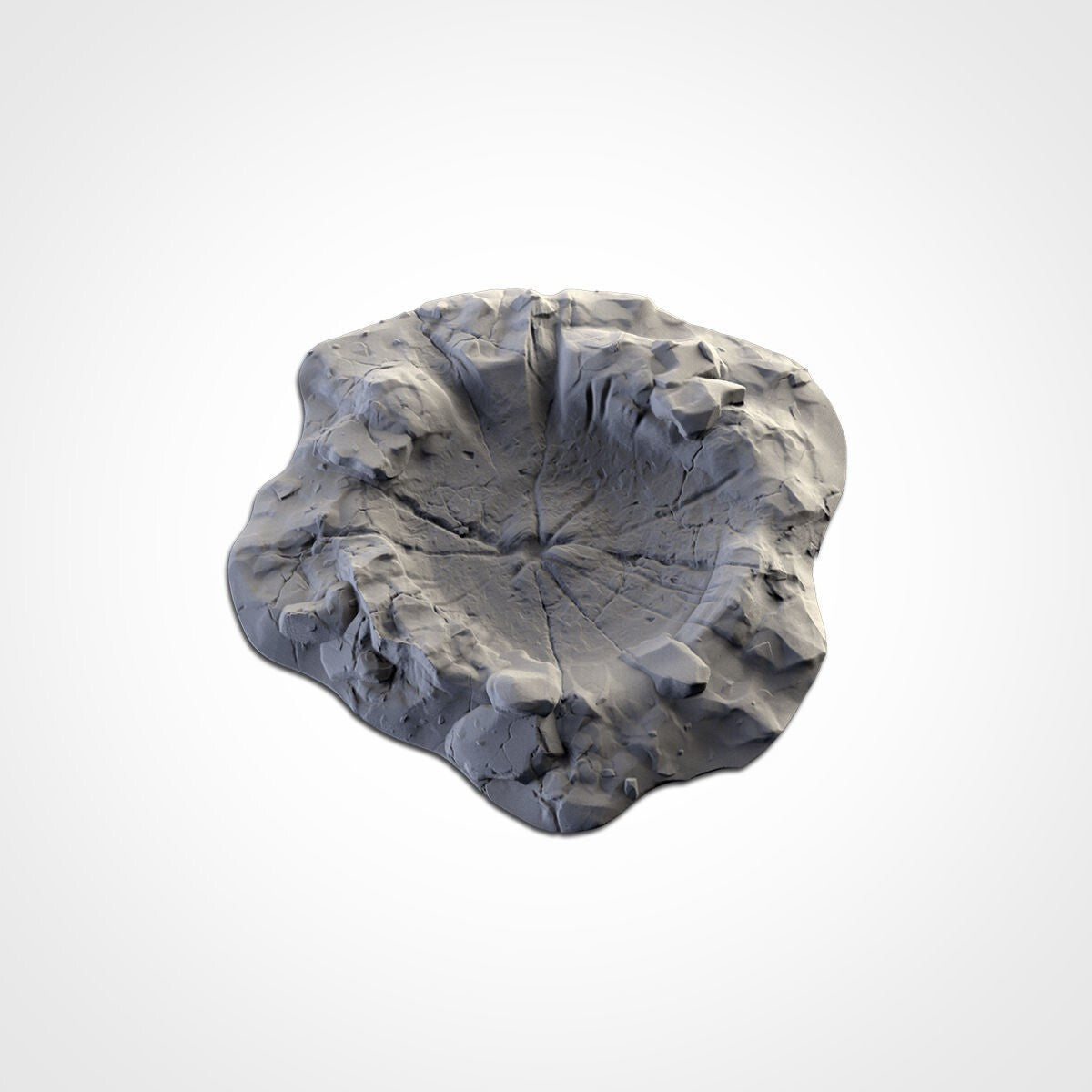 Unpainted CRATERS starfish