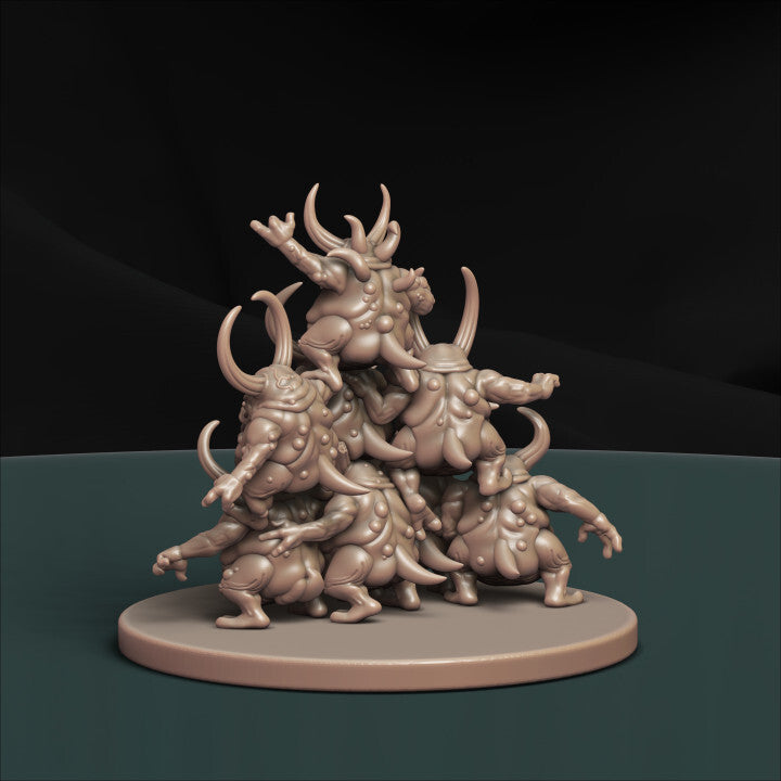 Unpainted Space Snail Swarm